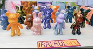 IRREGULart - 流体艺术工作坊｜流体艺术熊仔｜流体艺术兔仔｜流体艺术挂钟｜流体画